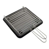 Grelha Grill Chapa Assa Rápido Para Fogão Cozinha Churrasco