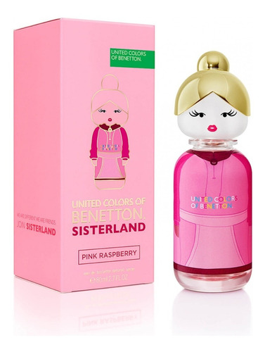 Perfume Importado Benetton Sisterland Pink Raspbe Edt 80ml 