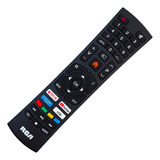 Control Remoto Rca Smart Tv Youtube Netflix + Funda Y Pila