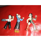 3 Juguetes Muñequitos De Astroboy (de Uso) 