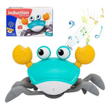 Sr Caranguejo Joy Brinquedo Interativo Sensor Música Luz Usb