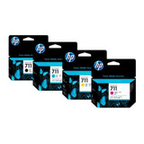 Pack  Hp 711 Negro 38 Ml + Hp 711 Color - Hp T120 T520