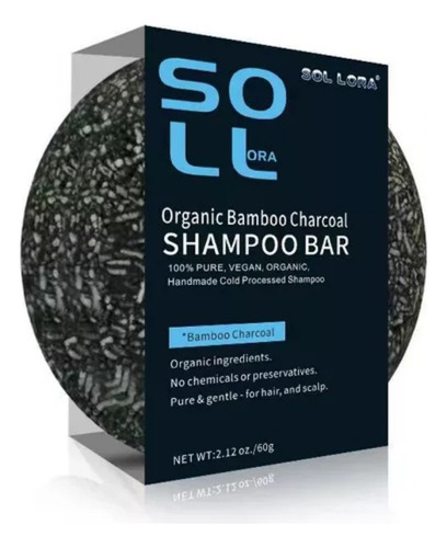 Soll Organic Bamboo Shampoo Escurecedor De Cabelo E Barba