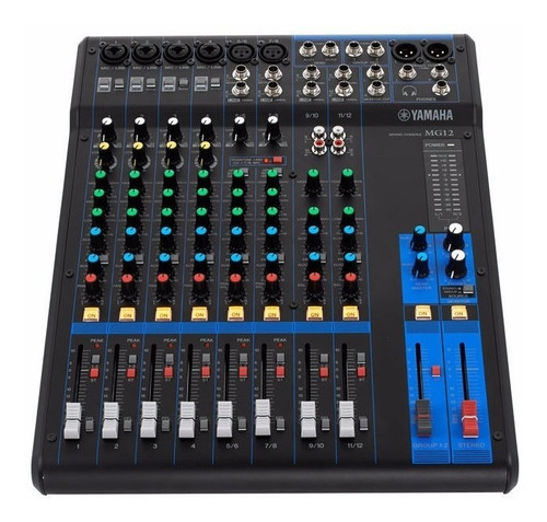 Yamaha Mg12 Consola Mixer Sonido 12 Canales Dist Oficial 