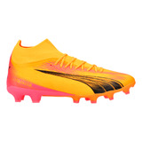 Tachones Puma Futbol Ultra Pro Fg Hombre Naranja