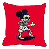 Cojines Decorativos Mickey Calavera Dead Vaquero 40cm