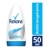 Desodorante Rollon Rexona Cotton Feminino 50ml