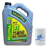 Kit Lubricación Reluvsa 25w50 4l P/ Seat Alhambra 1.8l 2002