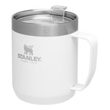 Caneca De Acampamento Stanley Thermal Em Aço Inoxidável 354 Ml