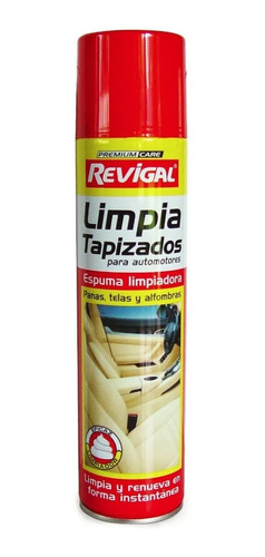 Limpia Tapizados Aerosol Revigal Alfombras Telas Tapiceria