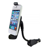 Suporte Veicular 12v  Carregador iPhone 5 - Leadership