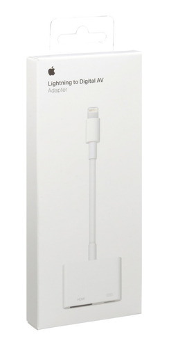 Adaptador Apple Lightning Hdmi Av Para iPhone 14 13 Pro Max 