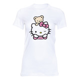 Camisetas Dama Diseños Hello Kitty