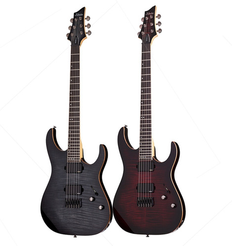 Guitarra Eléctrica Schecter Banshee-6 Active Ebano Emg 