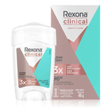 Desodorante En Crema Rexona Clinical Clean Scent 48 Gr