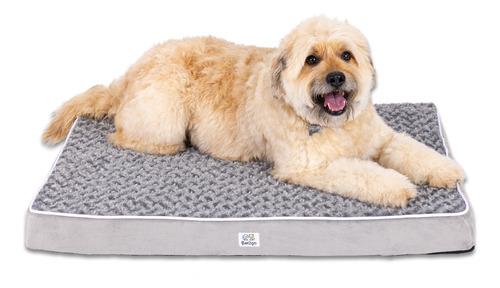 Cama Perro Mascota Pet2go® 100% Lavable - Colchoneta M 75x55