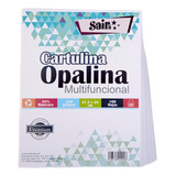 Hoja Opalina Gruesa Blanca 100 Hjs 225gr Carta Alta Blancura