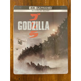 4k + Bluray Steelbook Godzilla - Lacrado