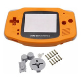 Carcasa Completa Naranja De Gba Gameboy Advance Retronw