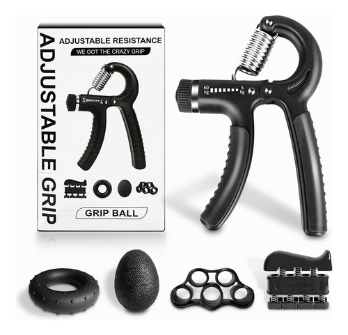 Handgrip Mão Ajustável 60kg Contador Fisioterapia Academia 