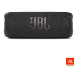 Caixa De Som Bluetooth Jbl Flip6 Preta 20w Rms