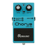 Boss Ce-2w Pedal- Diseñado Para Alto Rendimiento, Azul