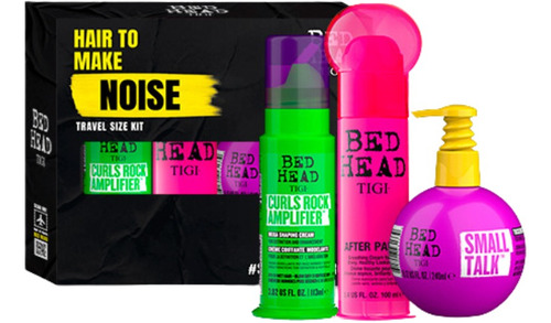 Tigi Traveel Size Kit Curl Rock,after Party Y Small Talk