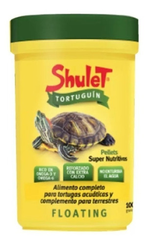 Alimento Shulet Tortuguin 40g Alimento Stick Tortuga Acuario