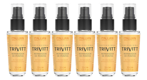 6 Oleo Reparador De Pontas Trivitt Itallian Hairtech 