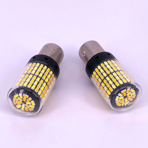 20 Focos Luz De Freno Coche 7443 T25-3157/1156bau15s 168led