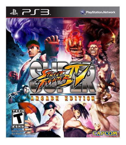 Super Street Fighter 4 Arcade Edition - Fisico - Ps3