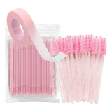 100 Microbrush + 50 Cepillos De Pestañas + 1 Cinta Micropore