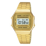 Reloj Retro Casio A168wg-9 Dorado Vintage 