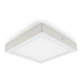 Aplique Plafon Led Philips 12w Blanco Cálido Cuadrado