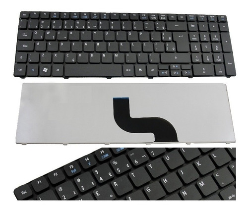 Teclado Para Notebook Compatível Com Acer Aspire 5733-6663 