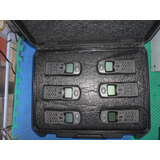 Maleta Con 6 Telefonos Satelitales Motorola Iridium 9505a