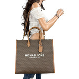 Bolsa Mujer Michel Kors Mirella Cafe 35f2g7zt3b Original 