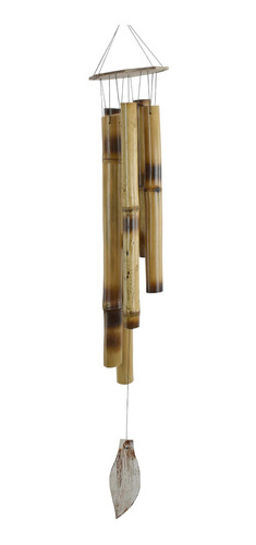 Sino Mensageiro Senhor Dos Ventos 65cm Bambu Decorativo