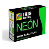 Tinte En Frío Iris Verde Neón Para Telas Y Ropa