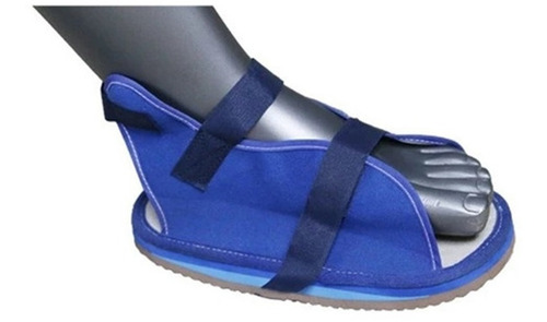 Zapato Bota Para Yeso En Lona, Super Confort Ft038