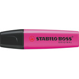 Marca Texto Stabilo Boss 70 - Cores Cor Rosa Escuro