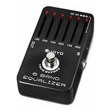 Ecualizador De Guitarra Electrica De Pedal Joq De 6 Bandas 