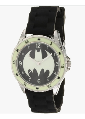 Reloj Batman Para Niño Neopreno Cuarzo Analógico