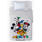 Frazada Sherpa Mickey 1.5 Plazas