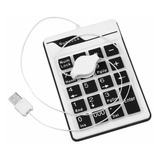 Teclado Numérico Usb Retráctil De 19 Teclas Jhm-18 Flexible