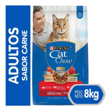 Cat Chow® Adultos Carne 8 Kg