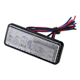 Reflector Led Rectangular Universal Scoote Para Motocicleta