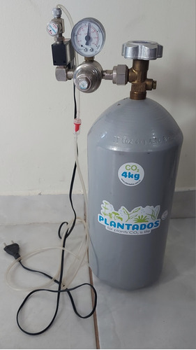 Cilindro Co2 4kg + Kit De Válvula 