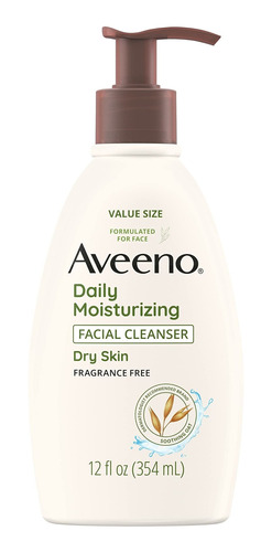 Aveeno Limpiador Facial Hidratante Diario Con Avena Calmante