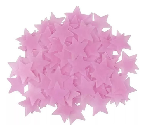 Estrellas Fluorescentes Pack X100 Brillo En La Oscuridad.